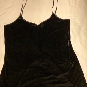 Black Velvet-like Nightie